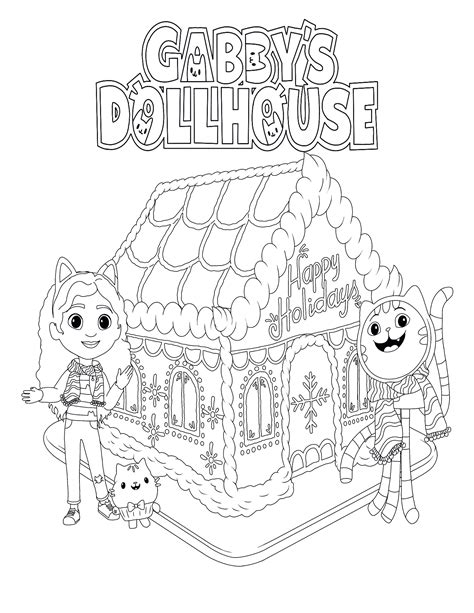 Printable Gabby Dollhouse